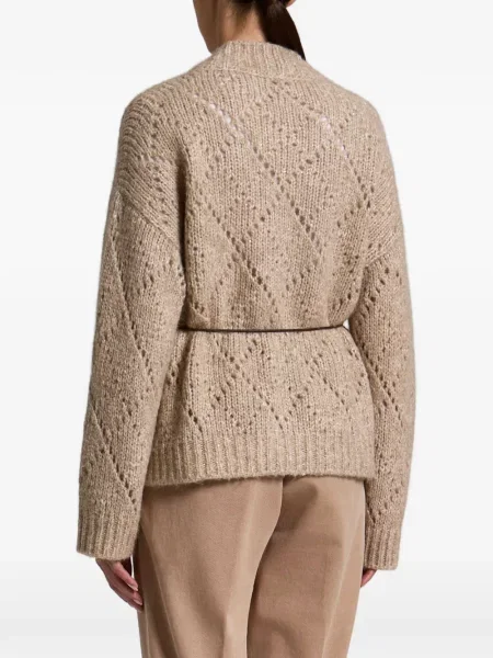 Cu centură cardigan Peserico tricotate