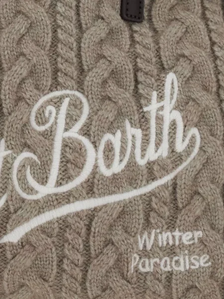 Geantă shopper Mc2 Saint Barth tricotate