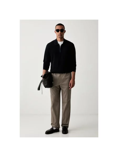 Emporio Armani sweter wełniany niebieski