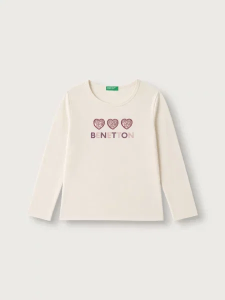 Детский лонгслив United Colors Of Benetton