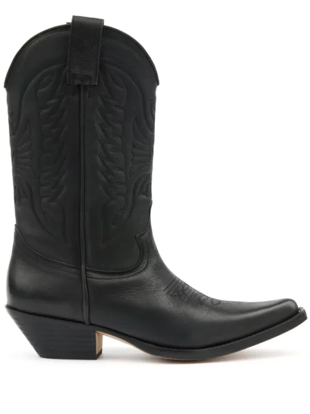 Botine Mm6 Maison Margiela cowboy negru