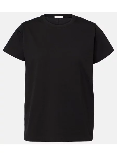 Tricou The Row din jerseu negru