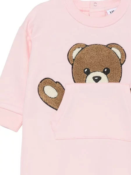 Kombinezon dziecięcy Moschino różowy