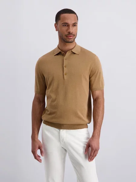 Поло Pierre Cardin бежевое