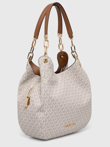 Torebka na łańcuszku Michael Kors beżowa