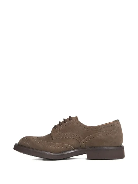Brogues Tricker's din piele de căprioară maro
