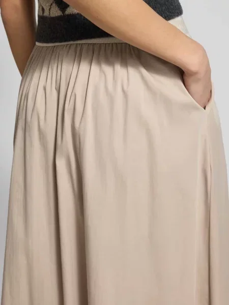 Spódnica midi z elastycznym pasem model SNOS' Milano Italy