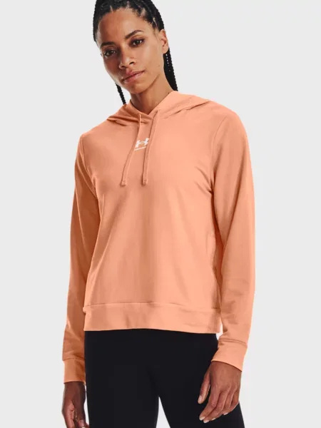 Махрова спортивна кофта Under Armour помаранчева