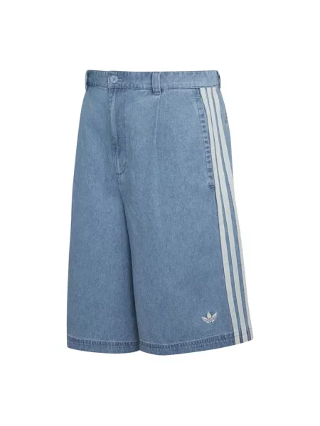 Adidas Originals Szorty Jeansowe Summer Glow blau niebieskie