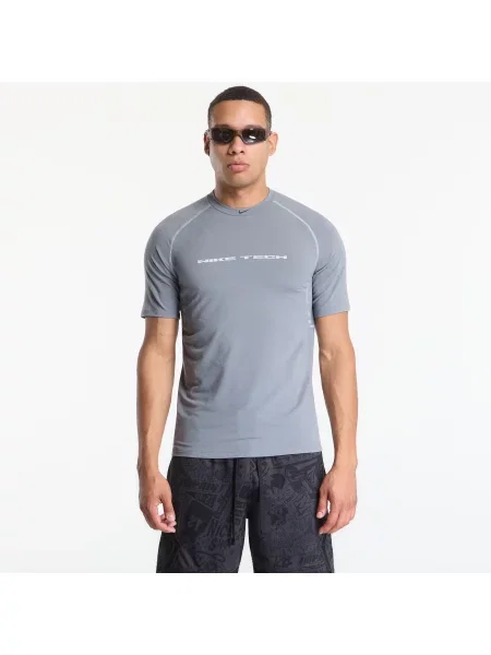 Tricou Nike Tech Dri-FIT Short-Sleeve Top Cool Grey/ Wolf Grey/ Black XXL negru