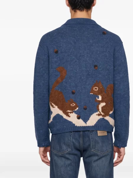 Cardigan Baziszt albastru