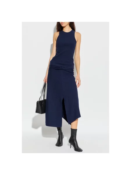 Top Victoria Beckham niebieski