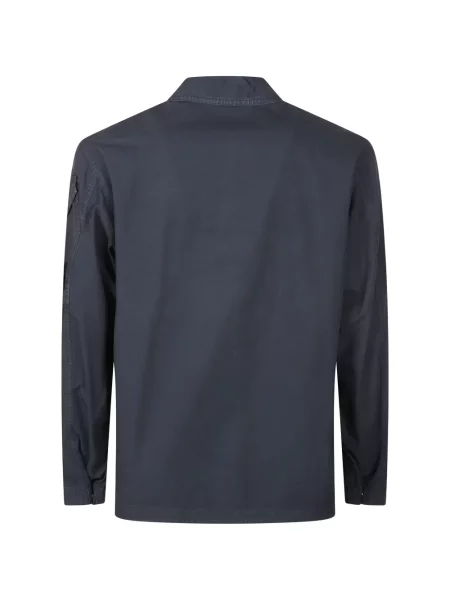 Cămașă Stone Island cu strasuri albastru
