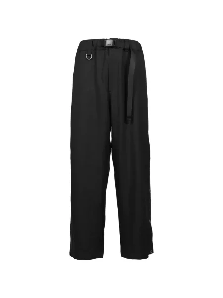 Pantaloni sport Y-3 cu dungi negru