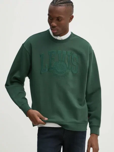 Levi's® Суитшърт Graphic зелен