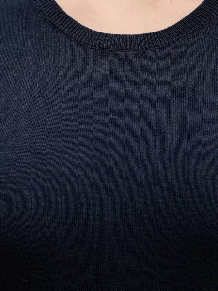 Шелковый легкий свитер Weekend Max Mara синий