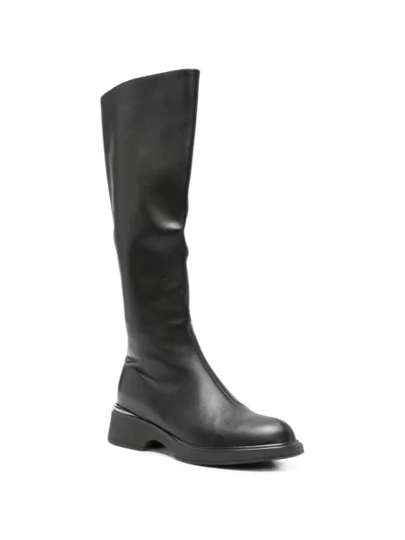 Botine Linda Baumann din piele negru