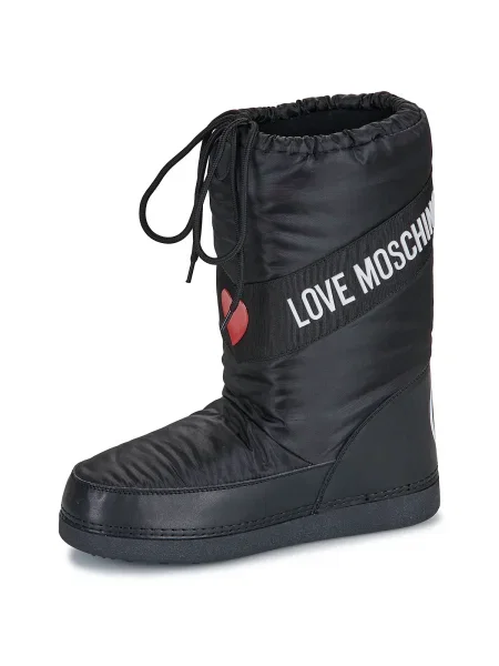 Cizme de zăpadă Love Moschino negru