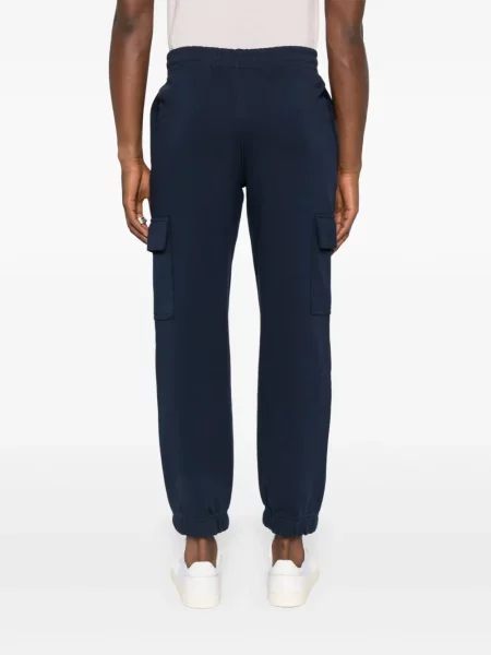 Pantaloni cargo Lacoste alergare albastru