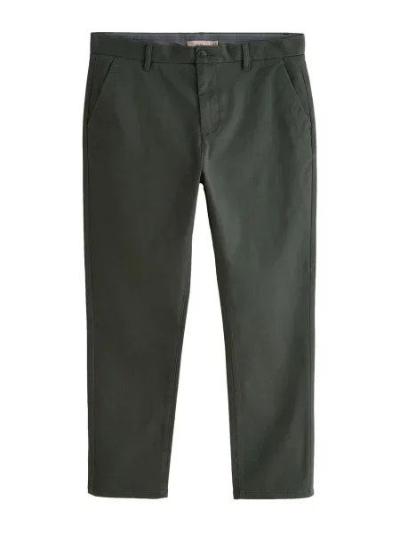 Next Chino hlače temno zelena