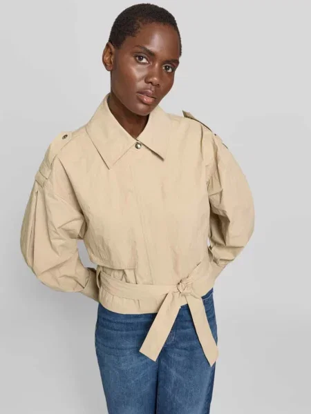 Kurtka z czystej model ZYNIA' Iro beżowa