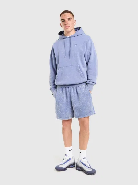 Nike Bluza Z Kapturem M Club Bb Cwash niebieska