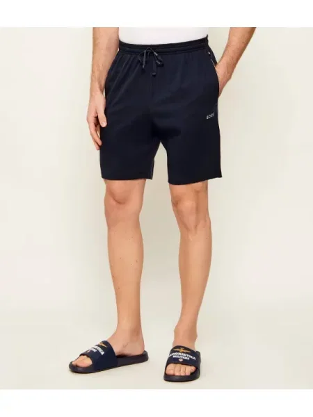 BOSS BLACK Pantaloni scurți Mix&Match negru