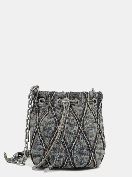 Jeans torba Diesel CHARM-D CHARM-D modra