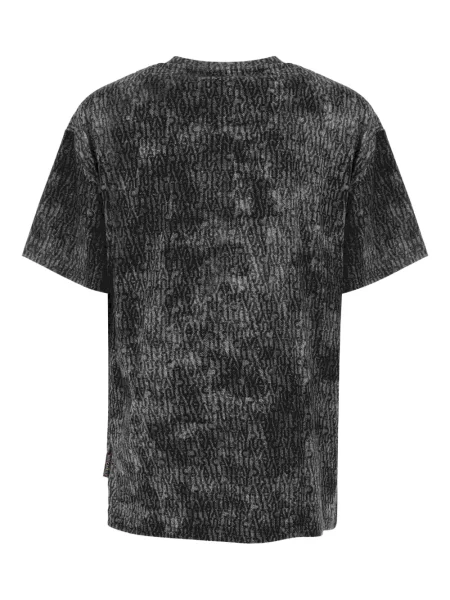 Tricou Just Cavalli cu imagine negru