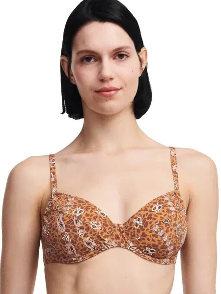 Купальный лиф с мягкой чашкой