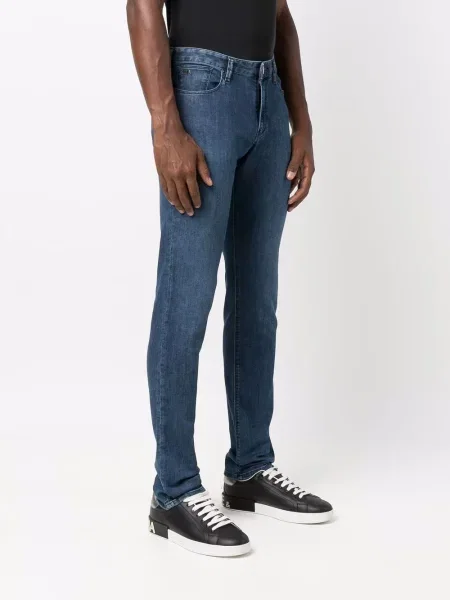 Jeansy Emporio Armani niebieskie