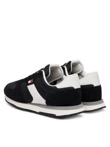 Tommy Jeans Sportcipők Tjm Eva Runner Mix Material fekete