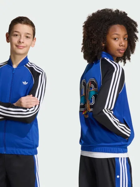 Дитяча Кофта adidas Graphics комбінований верх синій