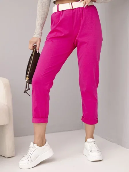 Pantaloni Kesi Włoski alb