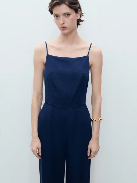 Комбинезон Mango синий