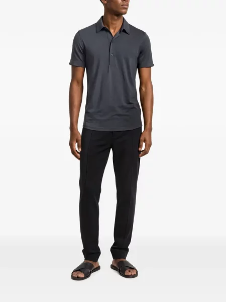 Polo Orlebar Brown από μαλλί merino γκρι