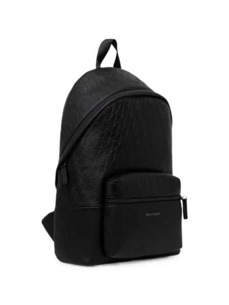 Rucsac Armani Exchange cu autograf negru