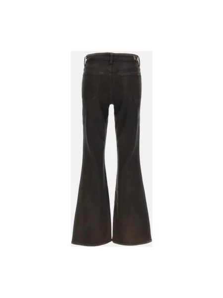 Jeansy dzwony 7 For All Mankind brązowe