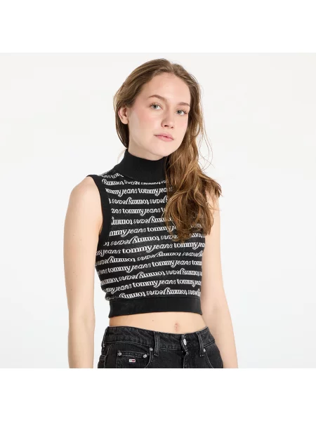 Дънков елек Tommy Hilfiger черно