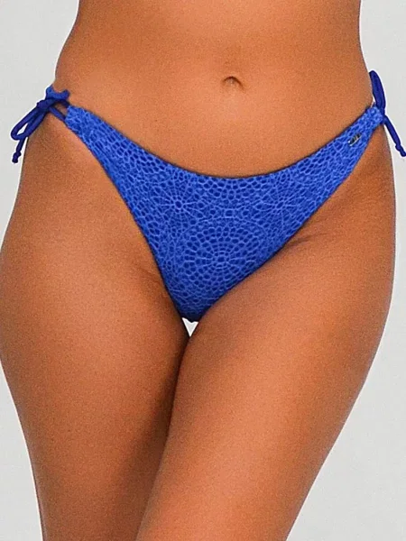 Однотонний купальник Leinle синій