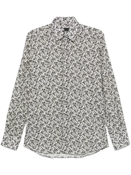 Cămașă Karl Lagerfeld cu model floral cu imagine gri