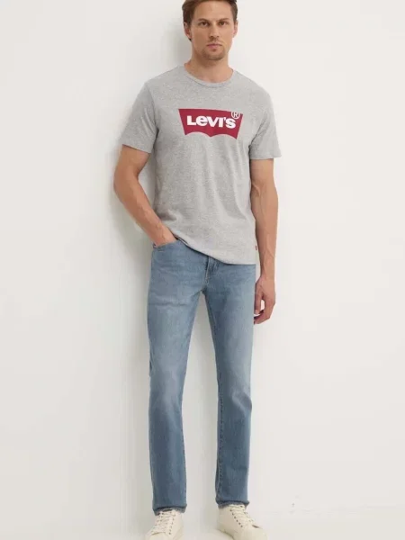 Levi's Pánske tričko Graphic Set sivá