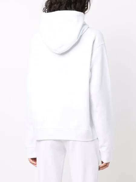 Hanorac cu glugă Dsquared2 alb