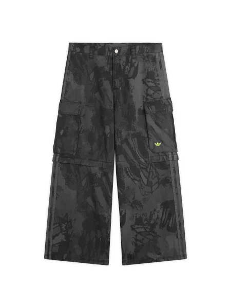 Spodnie cargo Adidas szare
