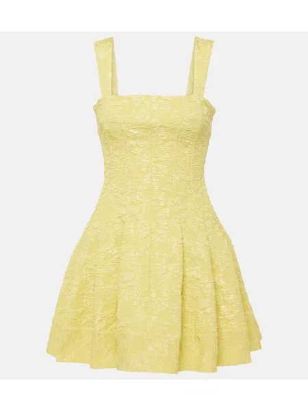 Rochie Simkhai din jacard galben