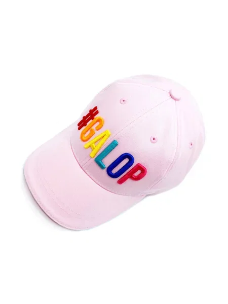 Czapka z daszkiem Galop Wear różowa
