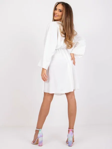 Rochie Fashionhunters de costum alb