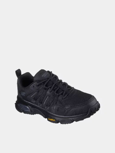 Кожаные кроссовки Skechers черные