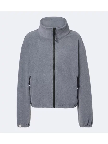 Geacă The Upside din fleece albastru
