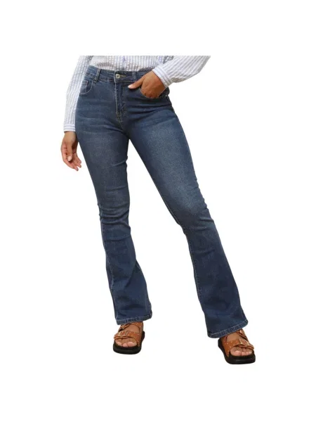 Blugi La Modeuse albastru